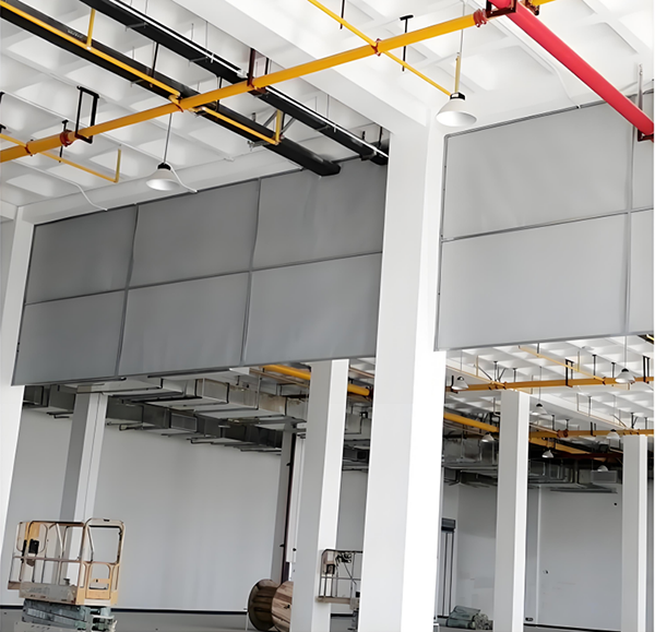 防火布昭苏挡烟垂壁