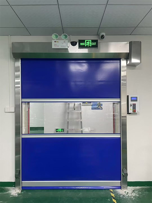 昭苏快速昭苏卷帘门在冷链物流仓储区的应用实践